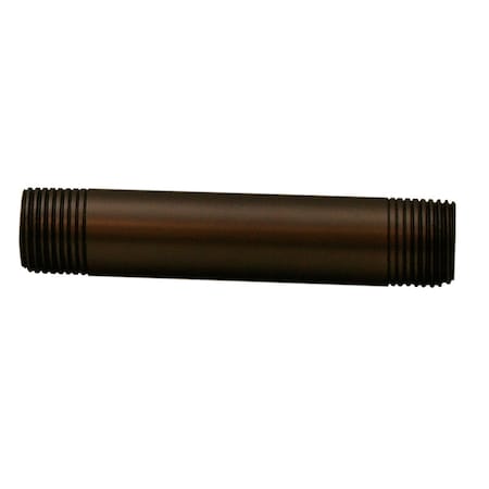 JONES STEPHENS Oil Rubbed Bronze 1/2" x 4" Brass Nipple N2306RB